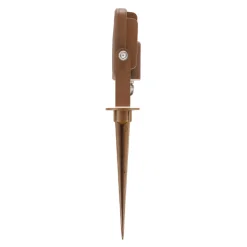 Proiettore, Faretto Led da Esterno in Alluminio Corten 4 Pezzi - Celeste