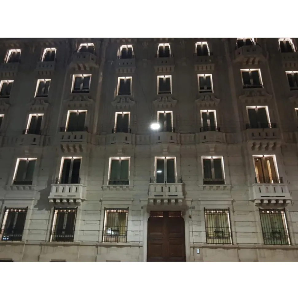 Proiettore, Faretto Led 5W da Esterno in Alluminio Finitura Grigia - Dayane