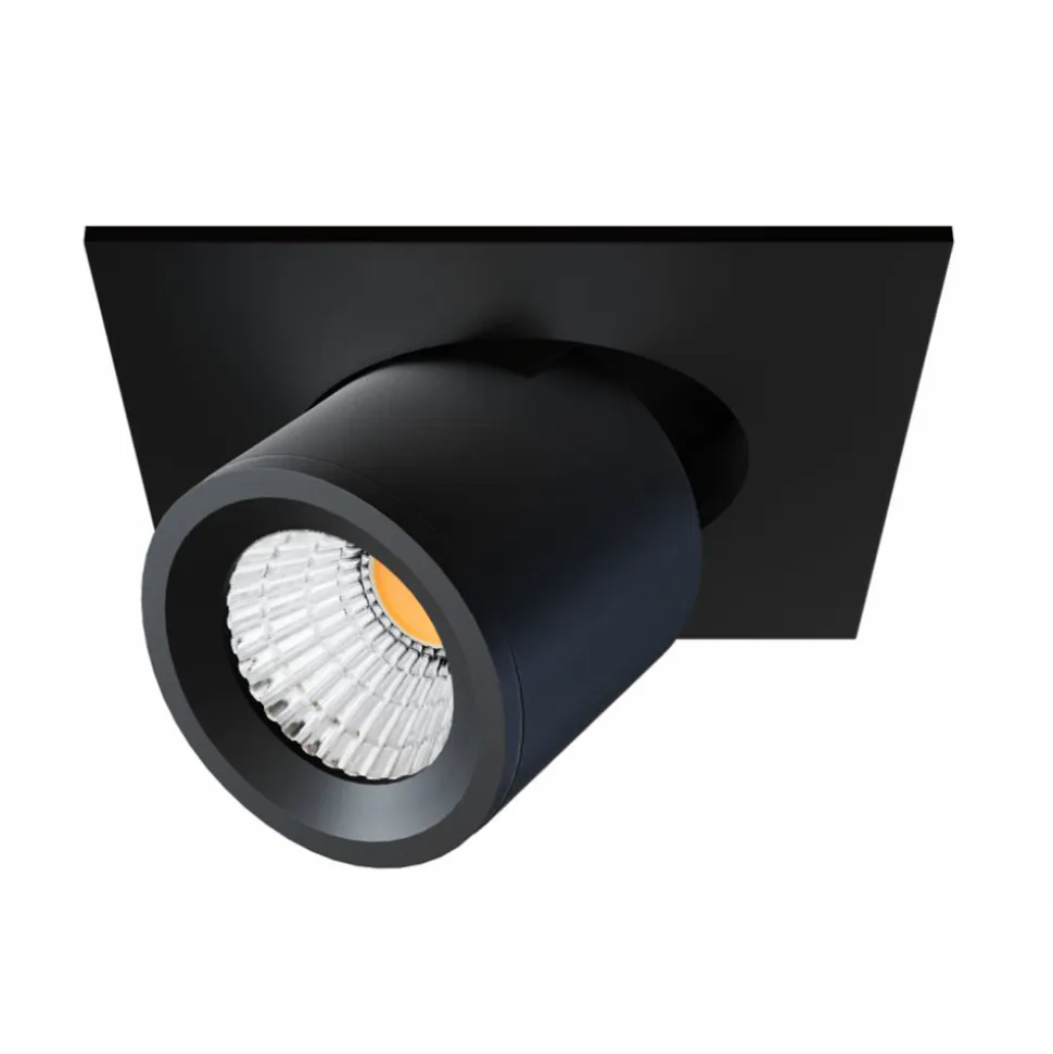 Proiettore Led Plafoniera in Alluminio Bianco o Nero 4 Pezzi - Etrusca