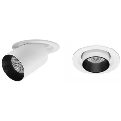 Proiettore Led Plafoniera Orientabile da Interno in Alluminio - Etrusca