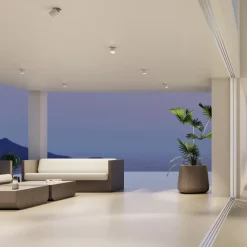 Proiettore Led Plafoniera Orientabile da Interno in Alluminio - Etrusca
