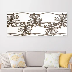 Quadro con Anemoni Realizzato con il Laser Made in Italy - Tomoko