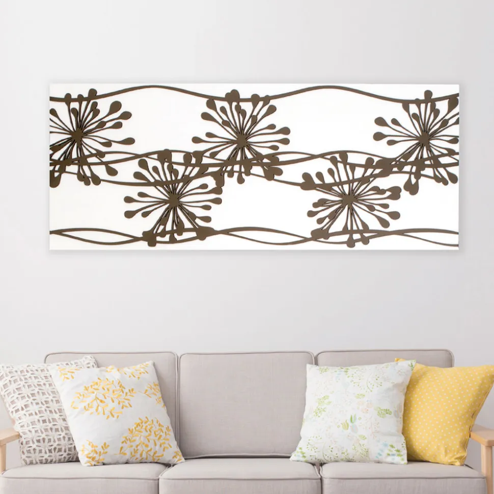 Quadro con Anemoni Realizzato con il Laser Made in Italy - Tomoko