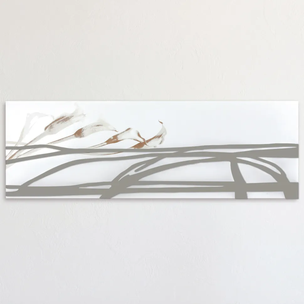 Quadro con Forme Astratte Realizzato con il Laser Made in Italy - Grace