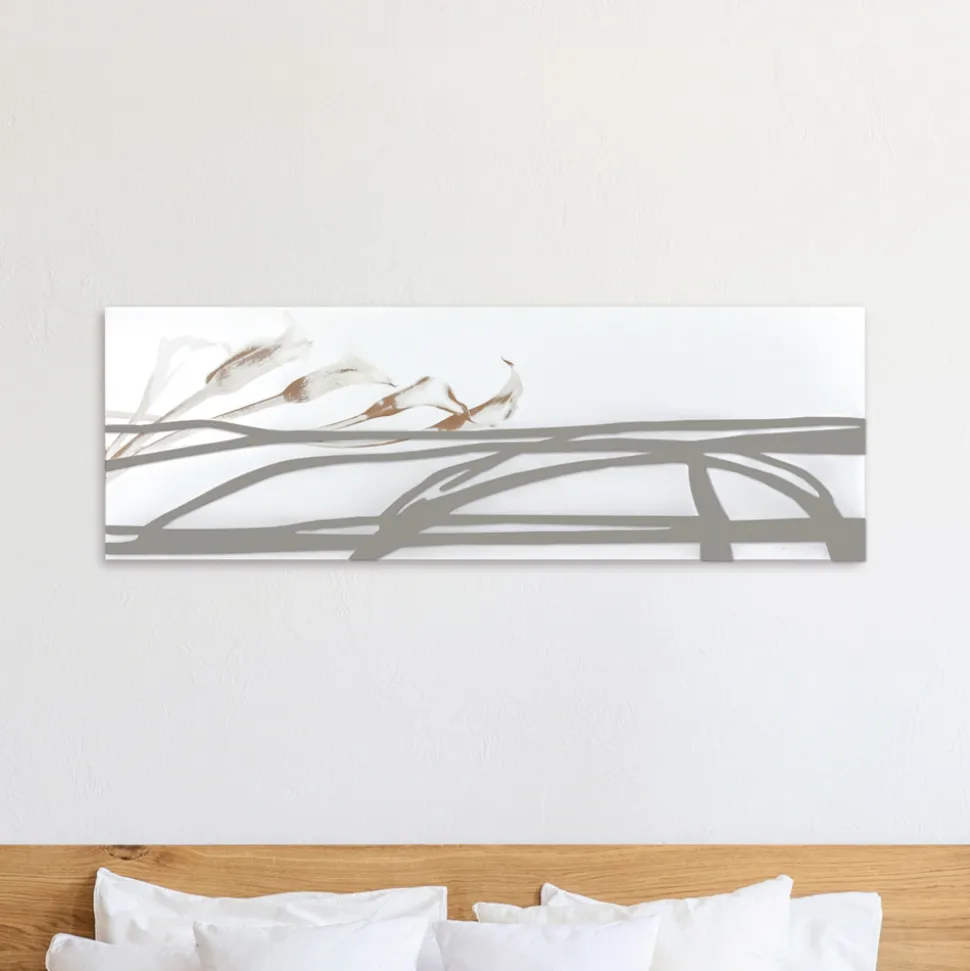 Quadro con Forme Astratte Realizzato con il Laser Made in Italy - Grace