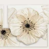 Quadro moderno floreale Petunia Piccola by Viadurini Decor, decorato a mano