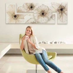 Quadro moderno floreale Petuna by Viadurini Decor made in Italy