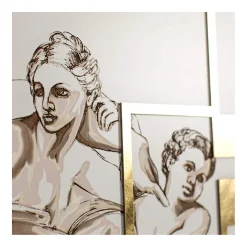Quadro Realizzato con il Laser che Raffigura la Creazione  Made in Italy - Pirucchio