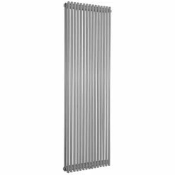 Radiatore a Parete Idraulico in Acciaio Colorato Design Doppio 1296 W - Canarino