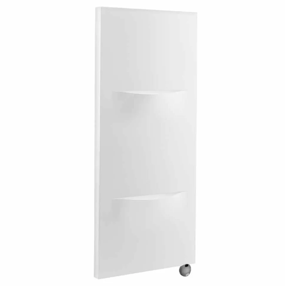 Radiatore Elettrico Verticale Design in Acciaio Moderno fino a 1000 W - Cut