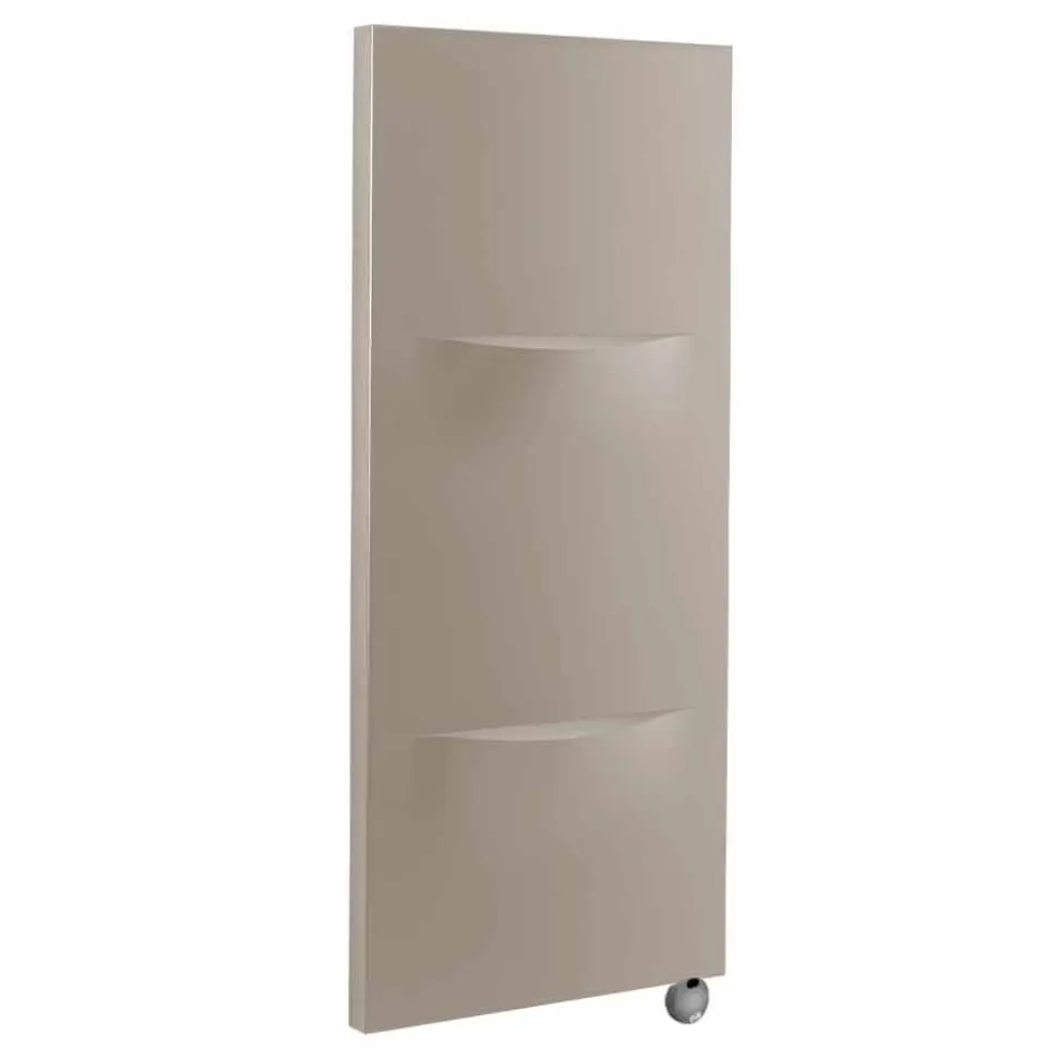 Radiatore Elettrico Verticale Design in Acciaio Moderno fino a 1000 W - Cut