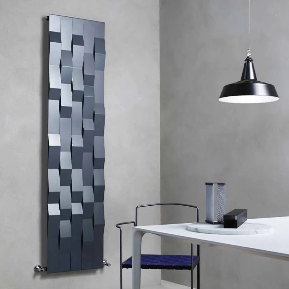 Radiatore Idraulico a Parete in Acciaio di Design Moderno fino 1003 Watt - Stone