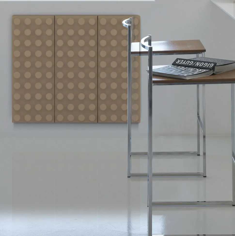 Radiatore lego elettrico design moderno Brick in alluminio e rame by Scirocco H