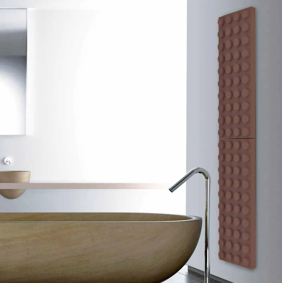 Radiatore termoarredo lego idraulico di design Brick by Scirocco H