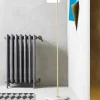 Radiatore Vintage 7 Elementi Decorati in Ghisa da Terra fino 1062 W - Barocco