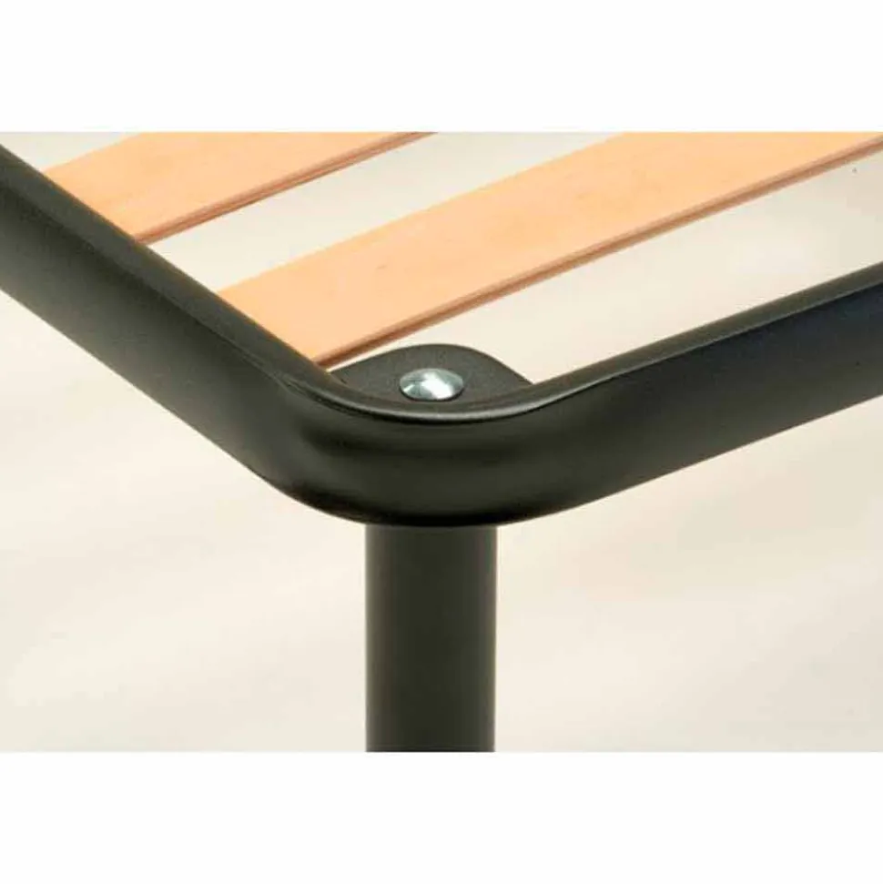 Rete Matrimoniale con Doghe in Legno Bio Comfort 1 160x190 cm - Mast