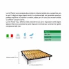 Rete Matrimoniale con Doghe Verticali in Legno Bio Comfort 2 160x190 - Mast