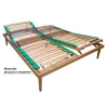 Rete Matrimoniale Regolabile in Legno di Faggio Bio Energy ATP Manuale - Energy