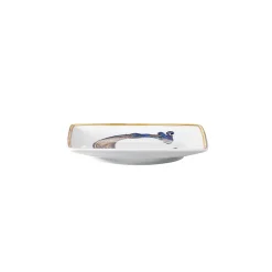 Rosenthal Versace Alphabet 6 Coppette Quadre Piane in Porcellana - Alphabet