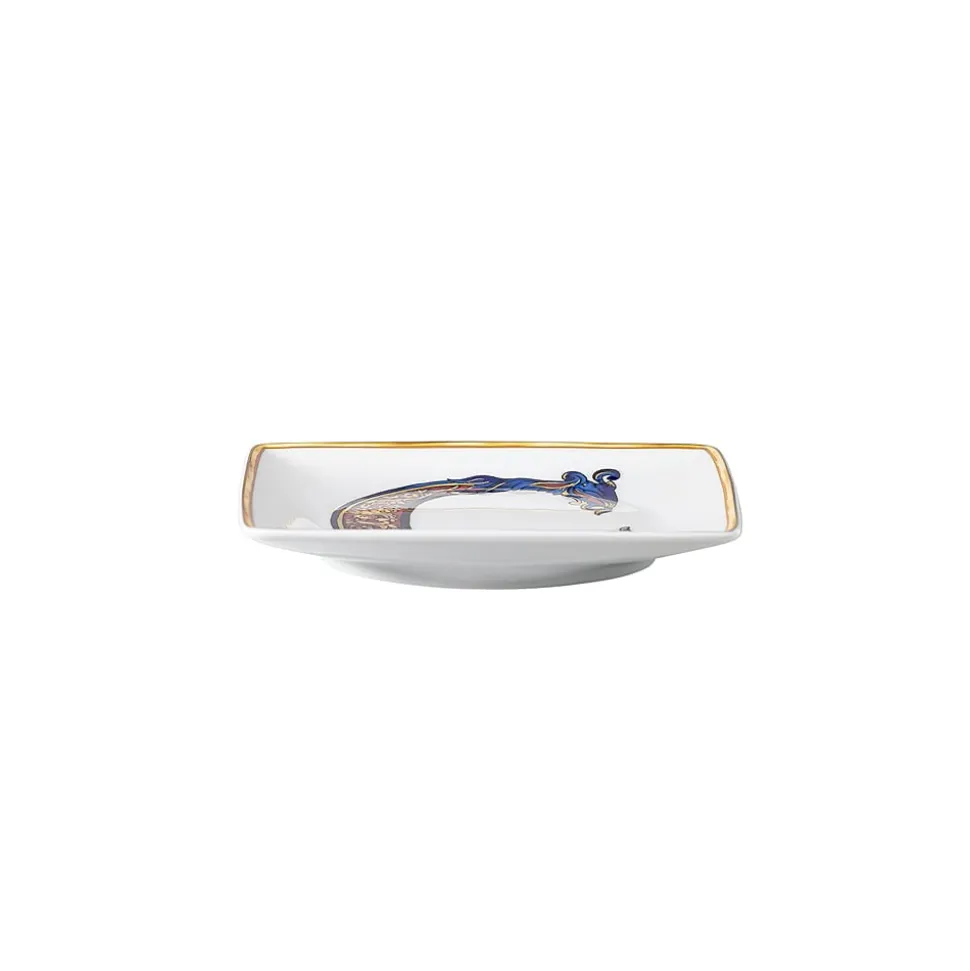 Rosenthal Versace Alphabet 6 Coppette Quadre Piane in Porcellana - Alphabet