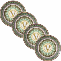 Rosenthal Versace Barocco Mosaic 4 Piatti Piani Diametro 17 cm - Mosaic