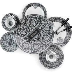 Rosenthal Versace Barocco Piatto Segnaposto Diametro 33 cm in Porcellana - Barocco