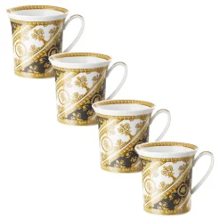 Rosenthal Versace I Love Baroque 4 Bicchieri con Manico in Porcellana - Baroque