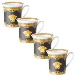 Rosenthal Versace I Love Baroque 4 Bicchieri con Manico in Porcellana - Baroque