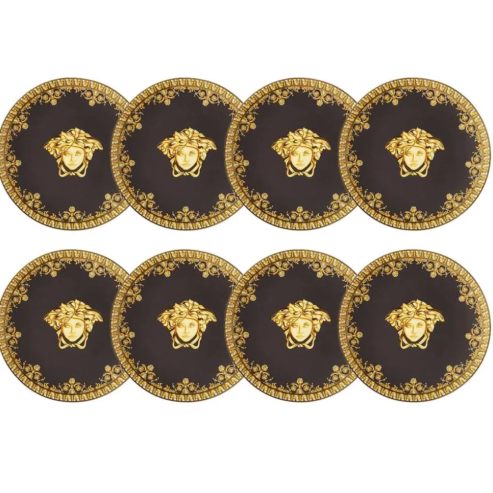 Rosenthal Versace I Love Baroque 8 Piatti Diametro 10 cm in Porcellana - Baroque