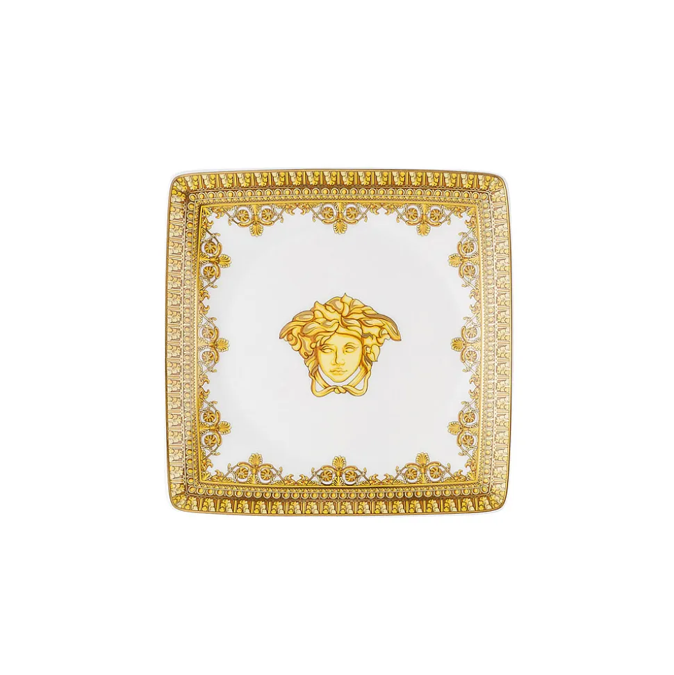 Rosenthal Versace I Love Baroque 6 Coppette Quadre Piane in Porcellana - Baroque