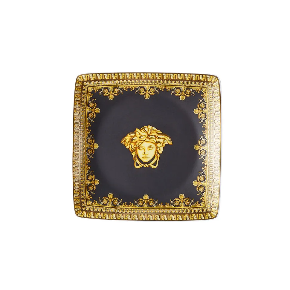 Rosenthal Versace I Love Baroque 6 Coppette Quadre Piane in Porcellana - Baroque