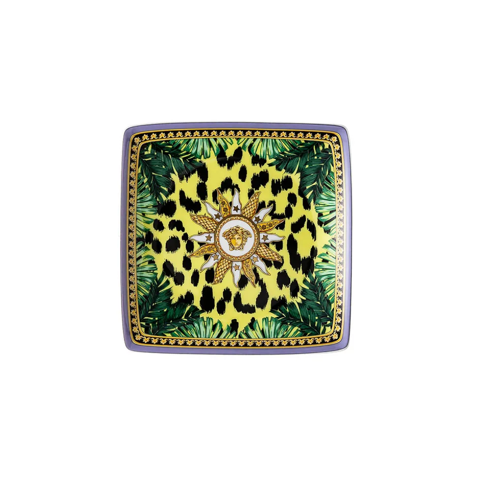 Rosenthal Versace Jungle Animalier 6 Coppette Quadre Piane - Animalier