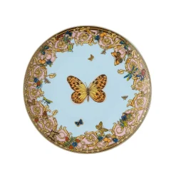 Rosenthal Versace Le Jardin 4 Piatti Piani Diametro 17 cm in Porcellana - Jardin