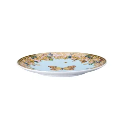 Rosenthal Versace Le Jardin 4 Piatti Piani Diametro 17 cm in Porcellana - Jardin