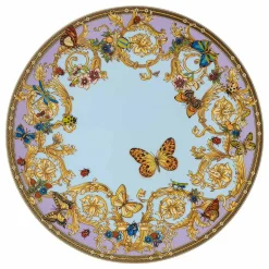 Rosenthal Versace Le Jardin Piatto Segnaposto Diametro 33 cm in Porcellana - Jardin