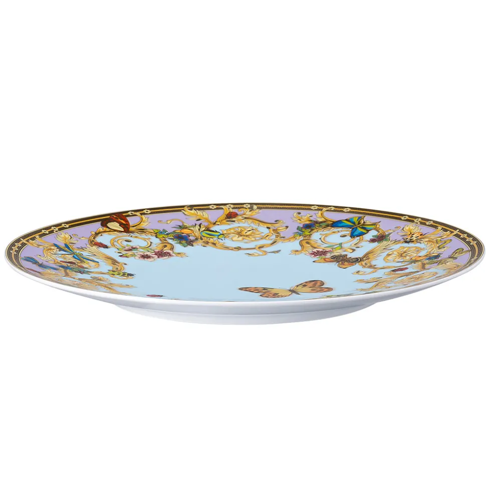 Rosenthal Versace Le Jardin Piatto Segnaposto Diametro 33 cm in Porcellana - Jardin