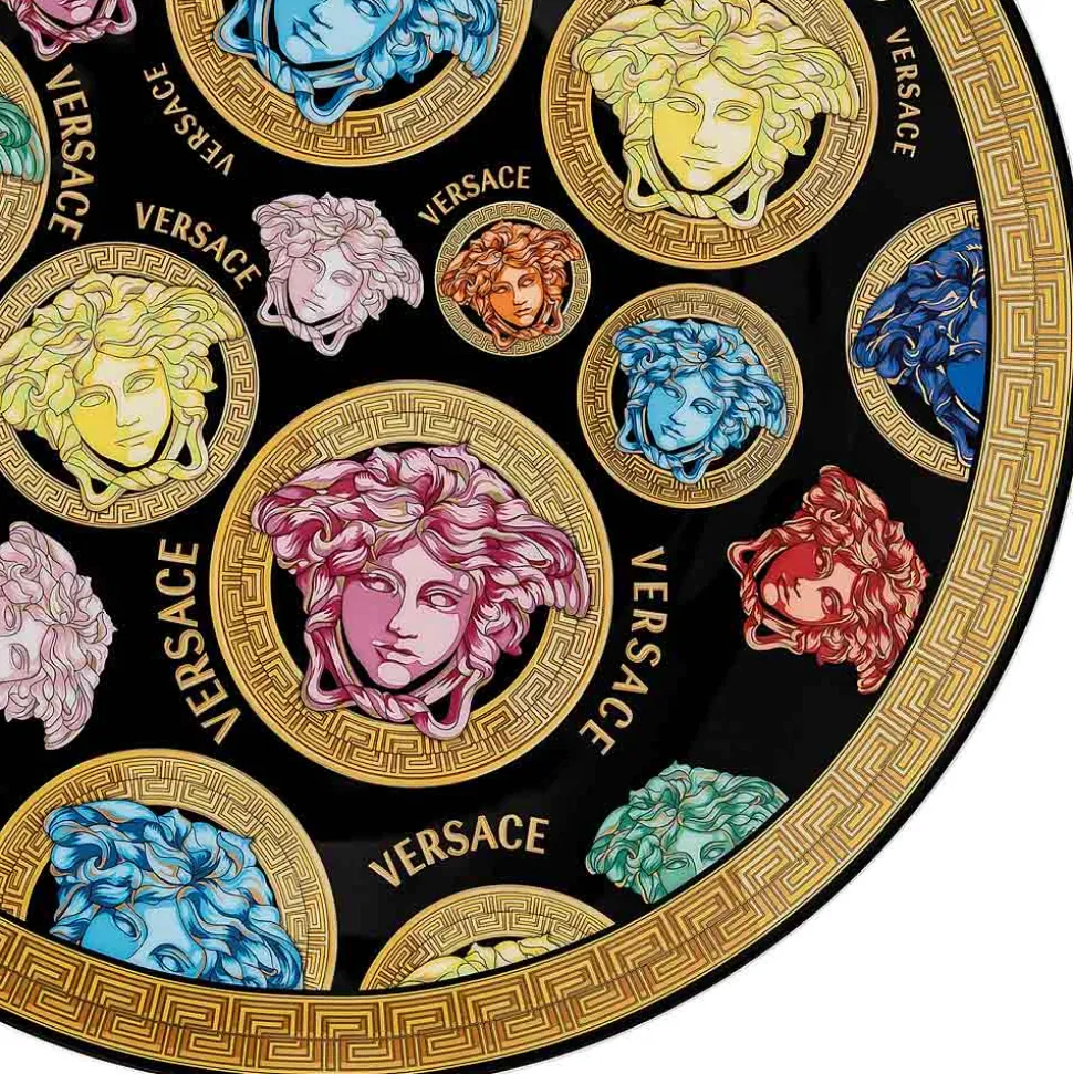 Rosenthal Versace Medusa Amplified Multicolor Piatto Segnaposto - Amplifiedmulticolor