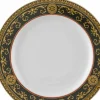 Rosenthal Versace Medusa Blue Piatto piano 27cm di design porcellana