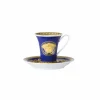 Rosenthal Versace Medusa Blue Tazzina da caffè di design in porcellana