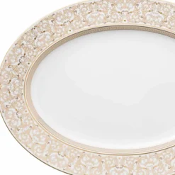 Rosenthal Versace Medusa Gala Piatto ovale 40cm di design porcellana