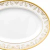 Rosenthal Versace Medusa Gala Gold Piatto ovale design 34cm porcellana