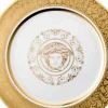 Rosenthal Versace Medusa Gala Gold Piatto segnaposto 30cm porcellana