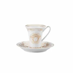 Rosenthal Versace Medusa Gala set tazze espresso 6 pezzi in porcellana