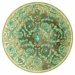 Rosenthal Versace Medusa Garland Green Piatto di Natale 33 cm - Christmas