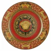 Rosenthal Versace Medusa Rosso Piatto segnaposto 30cm in porcellana