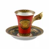 Rosenthal Versace Medusa Rosso Tazzina da caffè di design porcellana