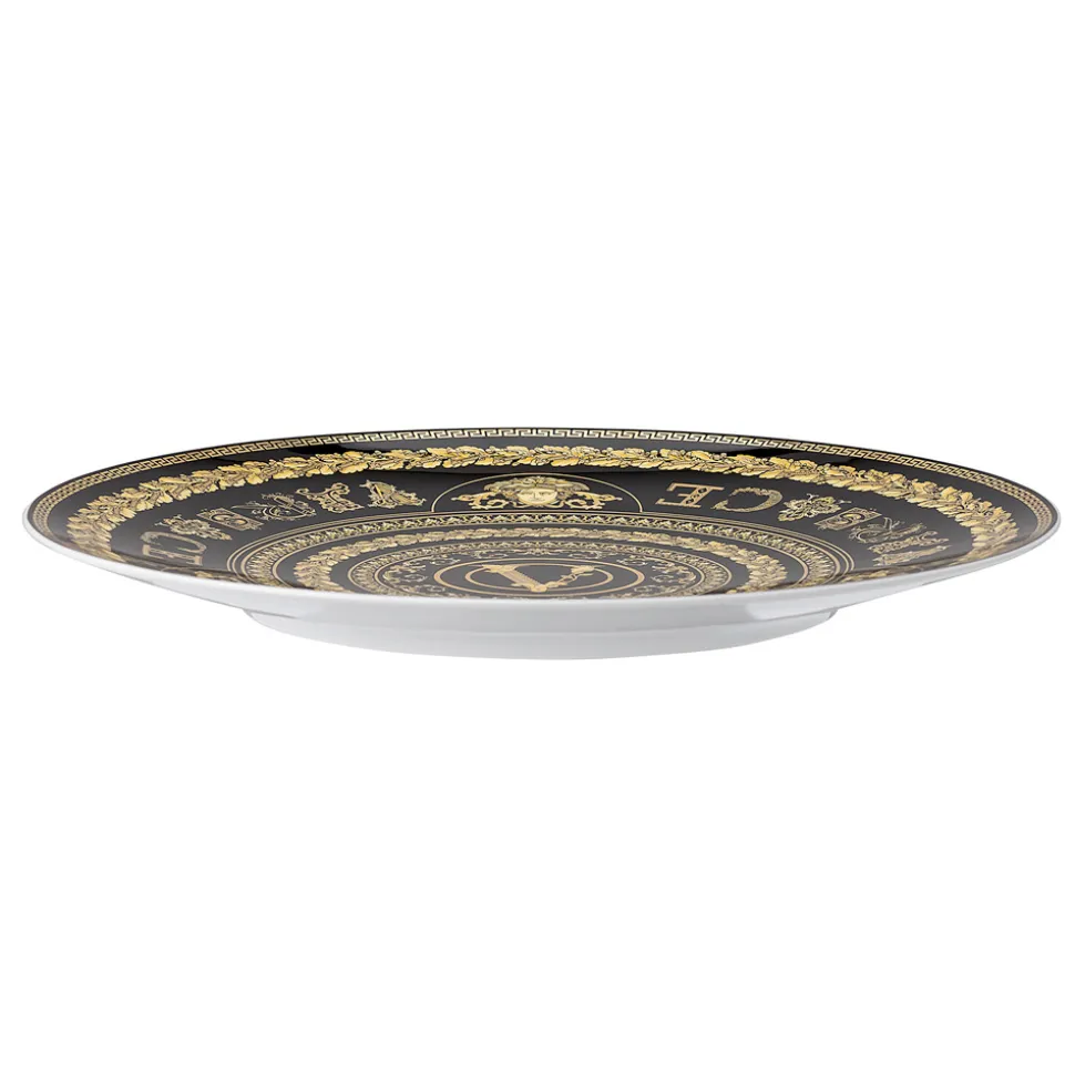 Rosenthal Versace Virtus Gala Piatto Segnaposto Diametro 33 cm in Porcellana - Barocco