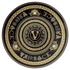 Rosenthal Versace Virtus Gala Piatto Segnaposto Diametro 33 cm in Porcellana - Barocco