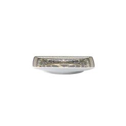 Rosenthal Versace Virtus Gala 6 Coppette Quadre Piane 15x15 cm in Porcellana - Barocco