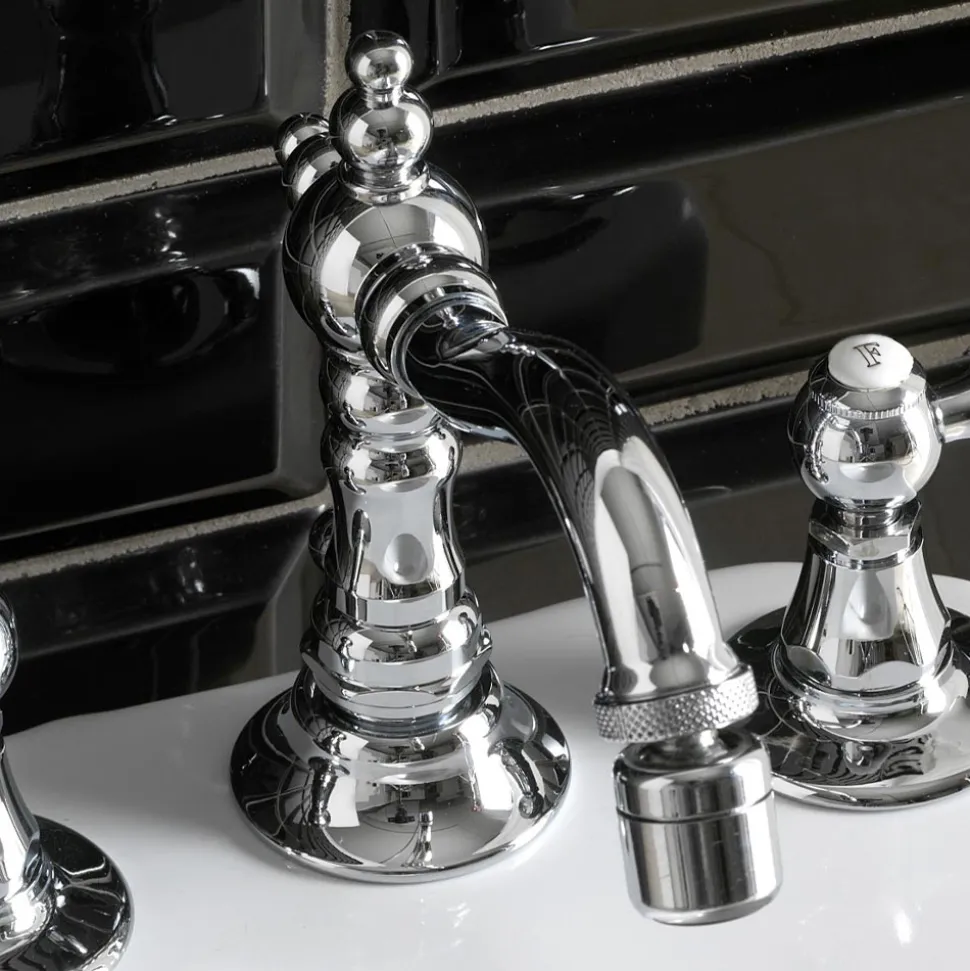 Rubinetteria Bidet 3 Fori Classica con Leve in Ottone Made in Italy- Noriana